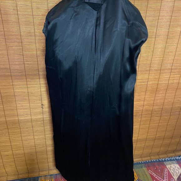 Vintage Famous Barr Black Coat from Parkmoor NY with Fur Collar - Picture 7 of 10
